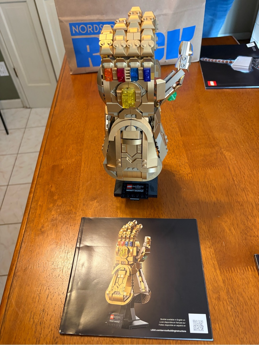 LEGO Marvel Infinity Gauntlet Display - Set 76191